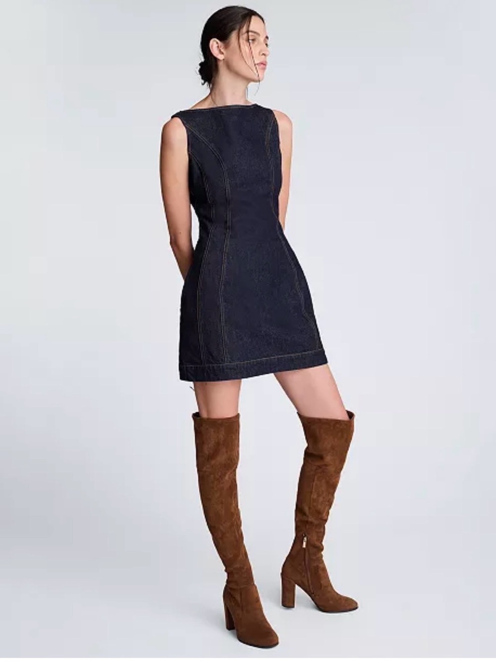Women’s Dark Blue Denim Dress